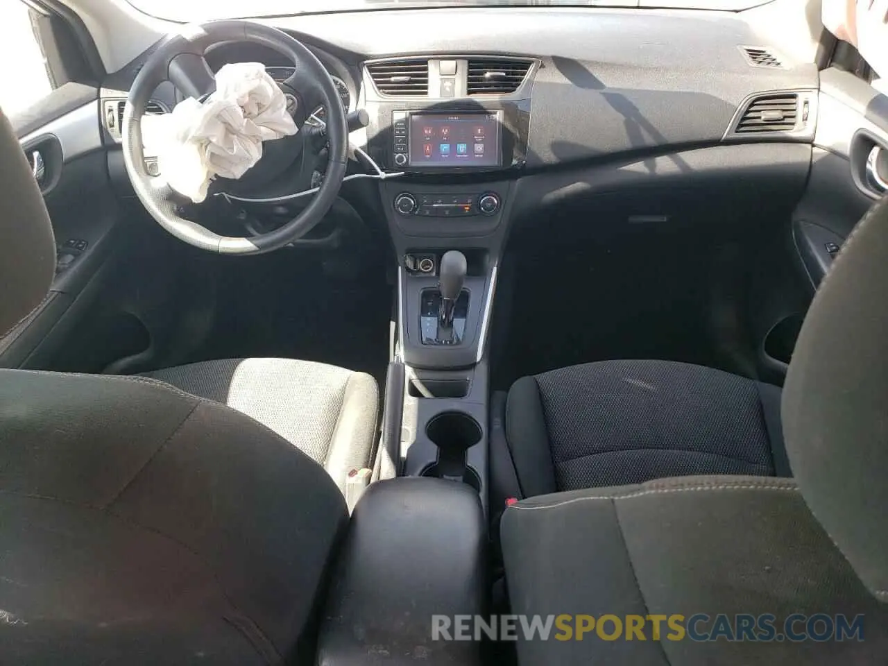 8 Photograph of a damaged car 3N1AB7AP1KY456698 NISSAN SENTRA 2019
