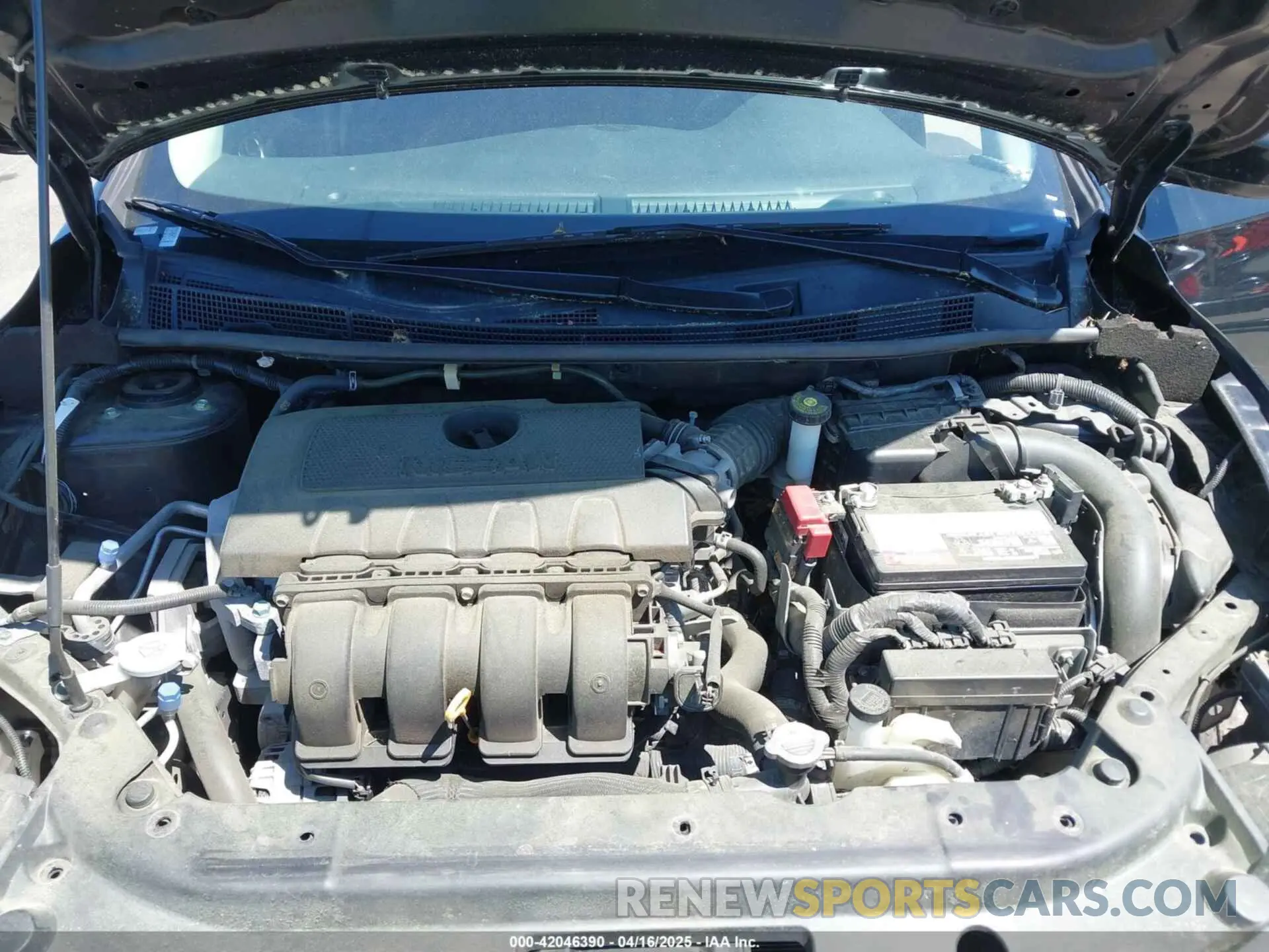 10 Photograph of a damaged car 3N1AB7AP2KL605486 NISSAN SENTRA 2019