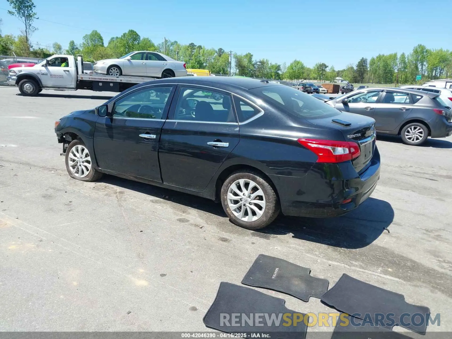 3 Photograph of a damaged car 3N1AB7AP2KL605486 NISSAN SENTRA 2019