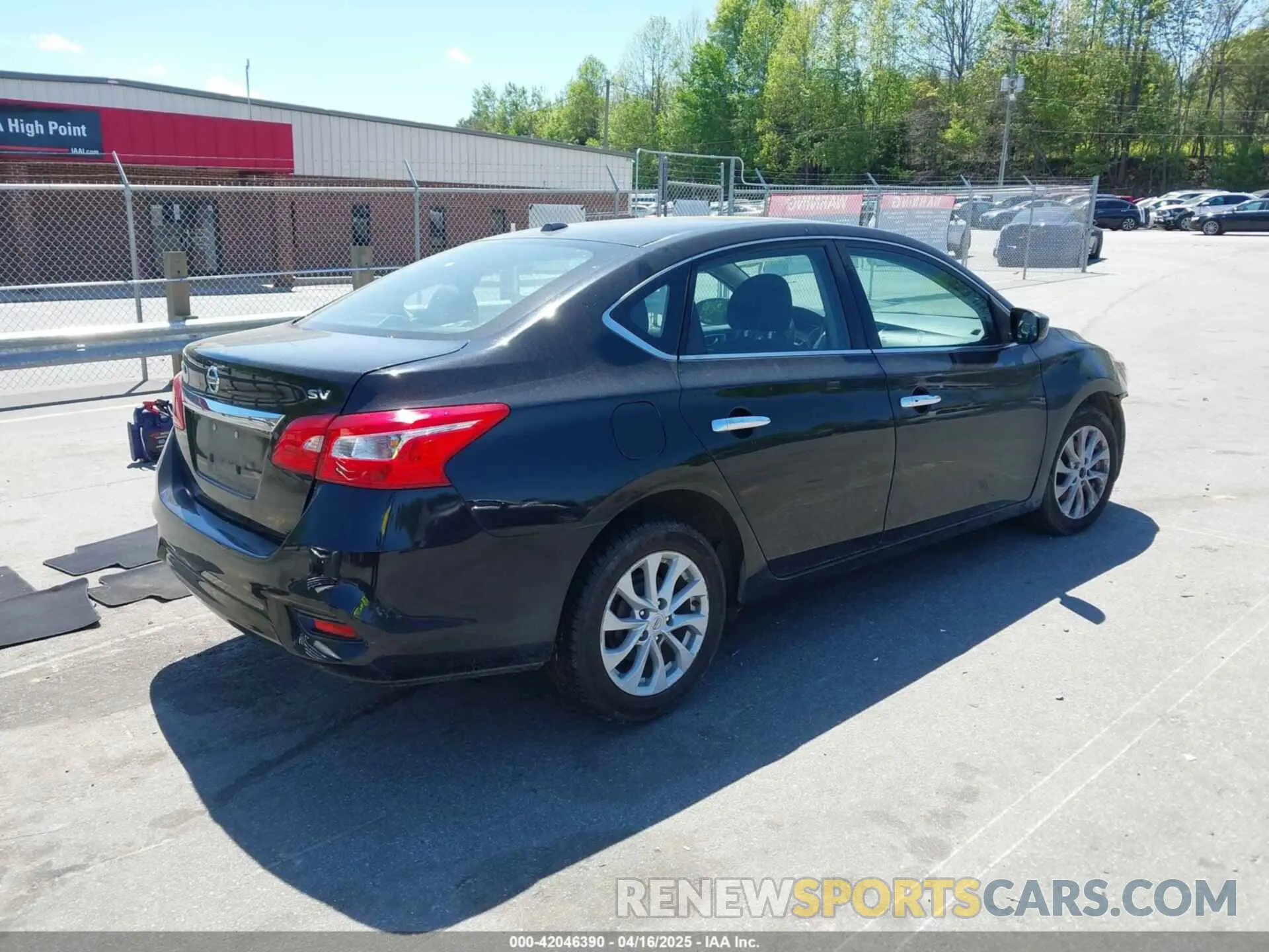 4 Photograph of a damaged car 3N1AB7AP2KL605486 NISSAN SENTRA 2019