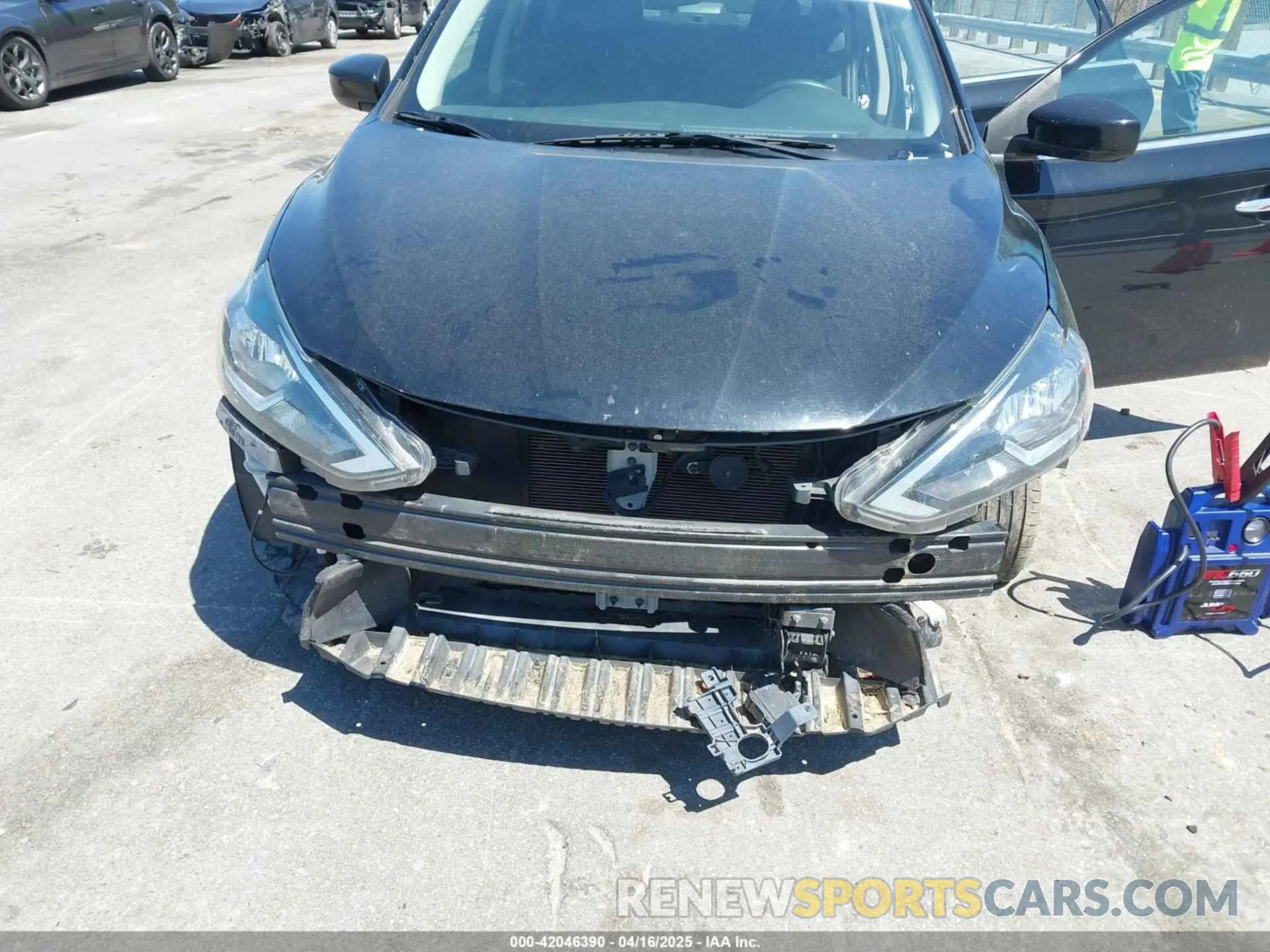 6 Photograph of a damaged car 3N1AB7AP2KL605486 NISSAN SENTRA 2019