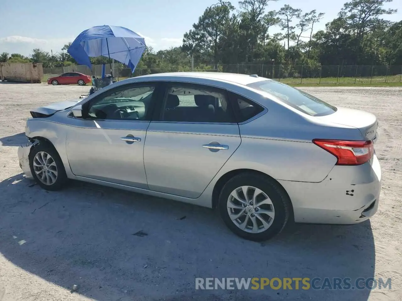 2 Photograph of a damaged car 3N1AB7AP2KL606461 NISSAN SENTRA 2019