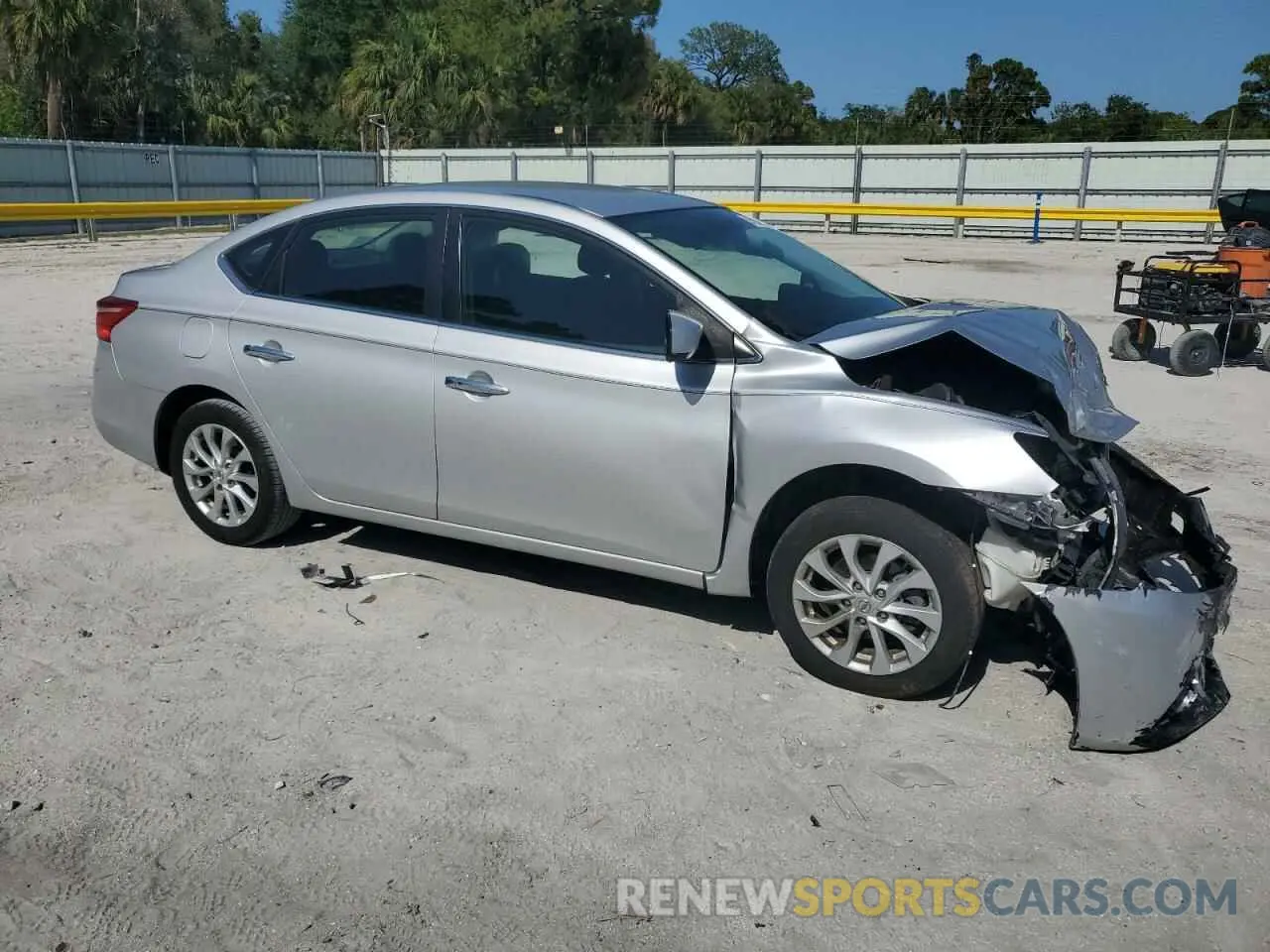 4 Photograph of a damaged car 3N1AB7AP2KL606461 NISSAN SENTRA 2019