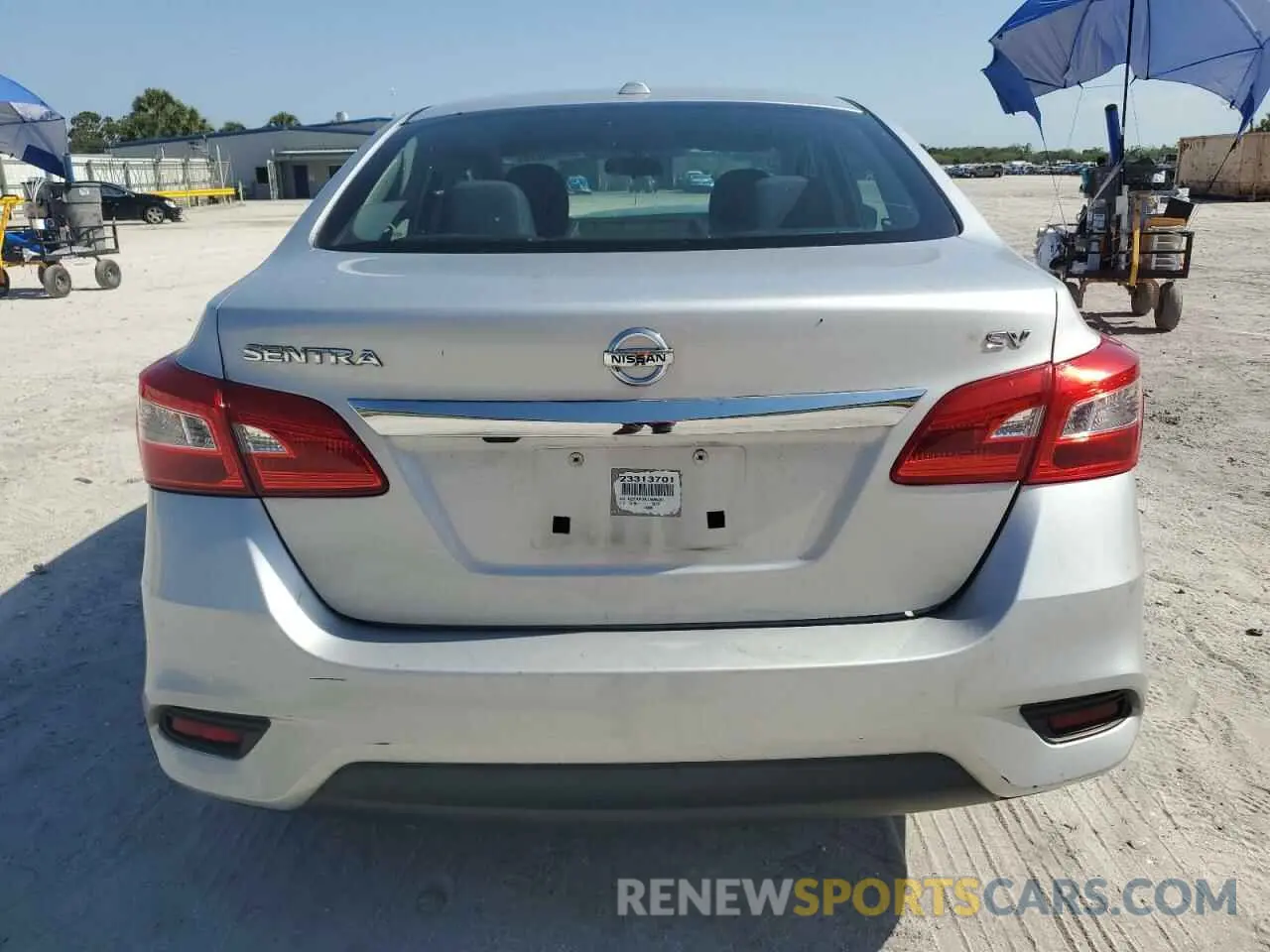 6 Photograph of a damaged car 3N1AB7AP2KL606461 NISSAN SENTRA 2019