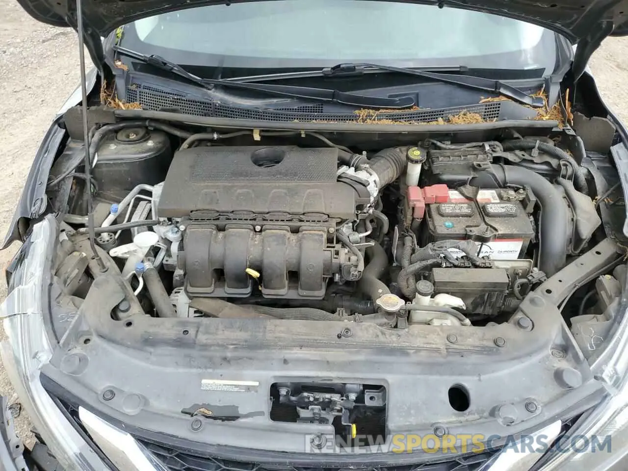 12 Photograph of a damaged car 3N1AB7AP2KL606542 NISSAN SENTRA 2019