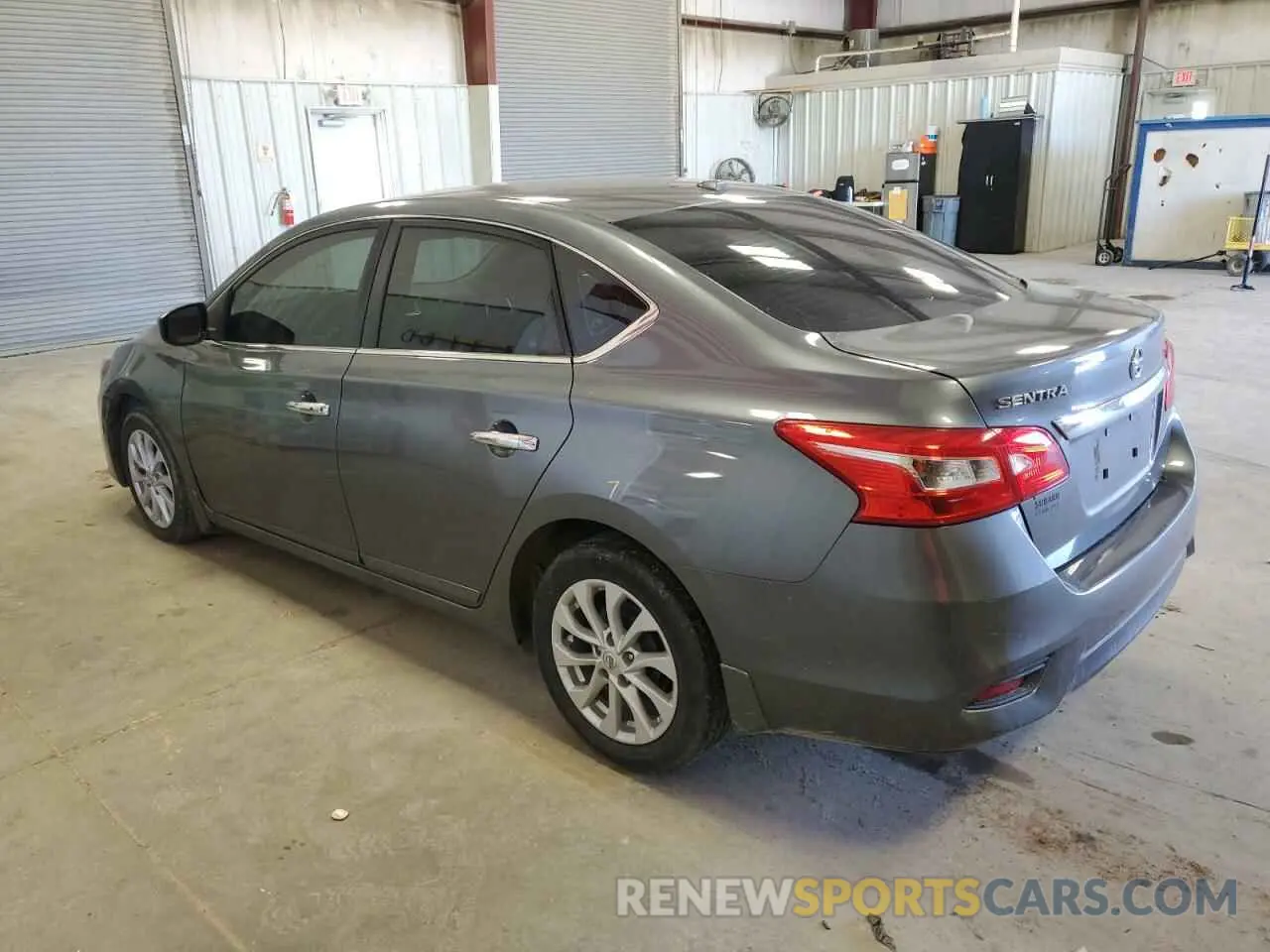 2 Photograph of a damaged car 3N1AB7AP2KL606542 NISSAN SENTRA 2019