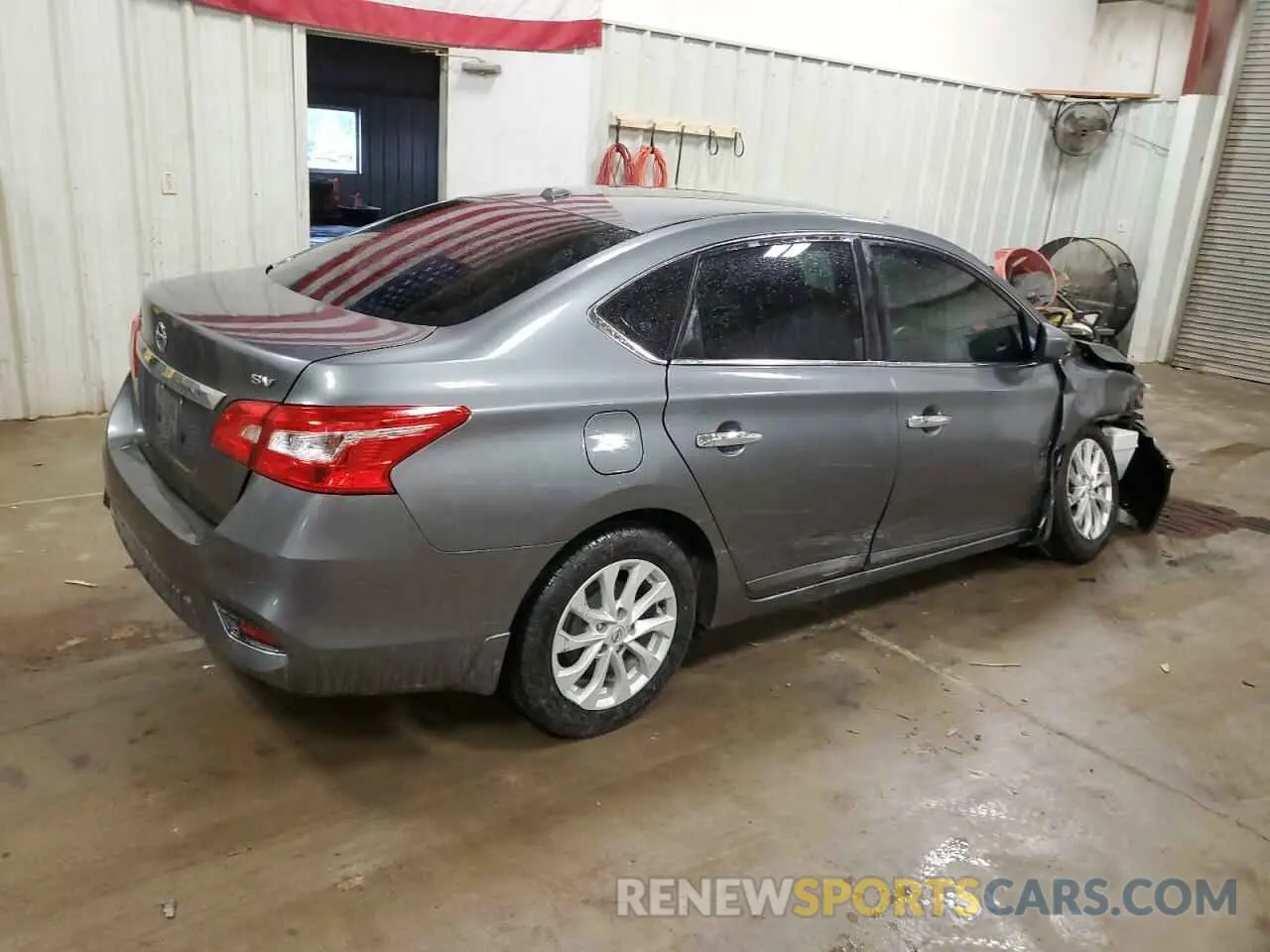 3 Photograph of a damaged car 3N1AB7AP2KL606542 NISSAN SENTRA 2019