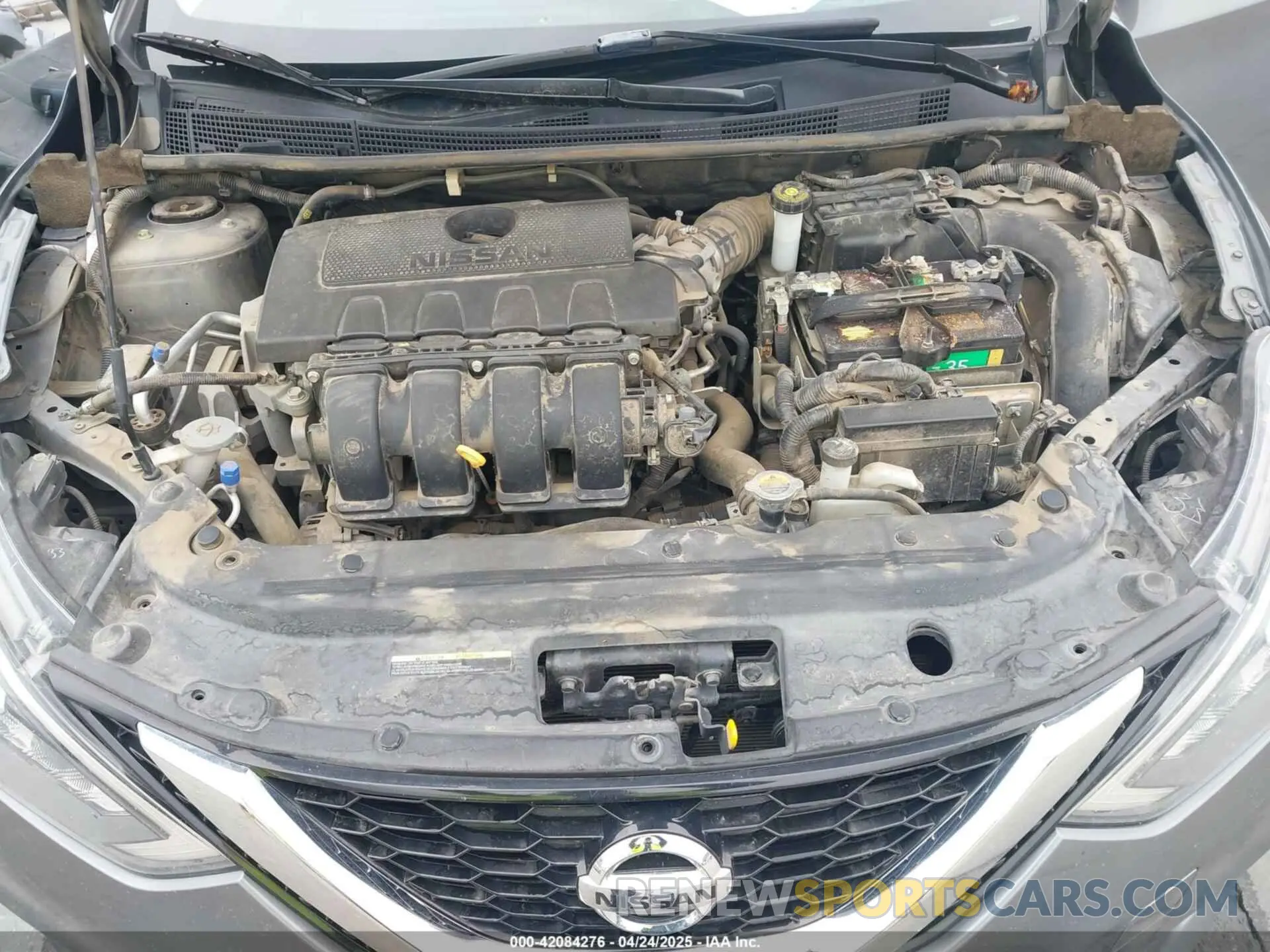 10 Photograph of a damaged car 3N1AB7AP2KY204247 NISSAN SENTRA 2019