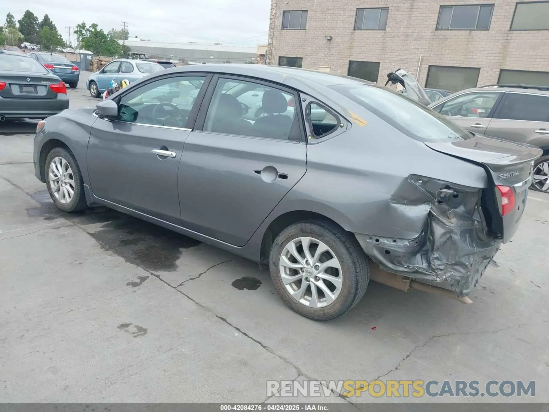 3 Photograph of a damaged car 3N1AB7AP2KY204247 NISSAN SENTRA 2019