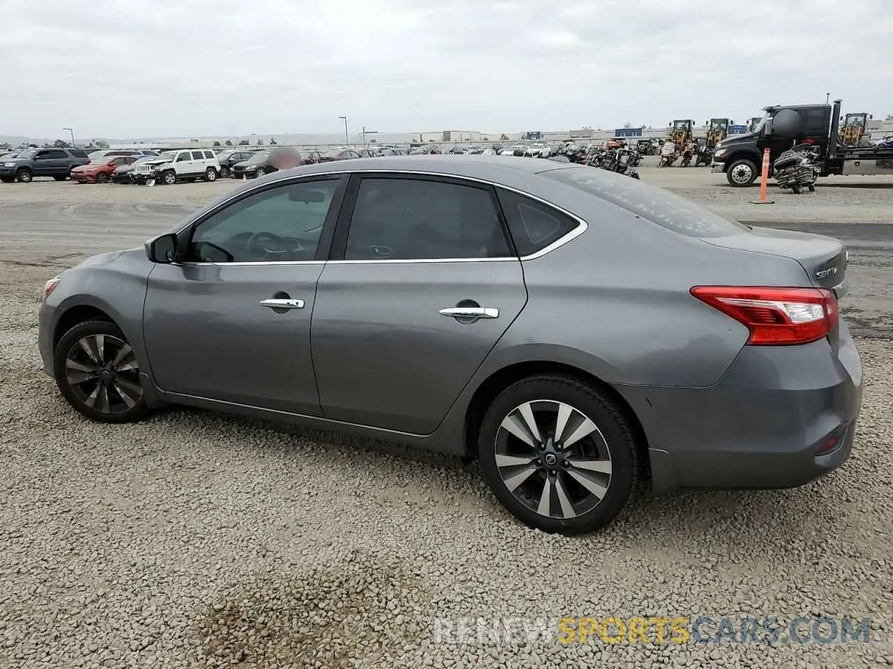 2 Photograph of a damaged car 3N1AB7AP2KY204362 NISSAN SENTRA 2019