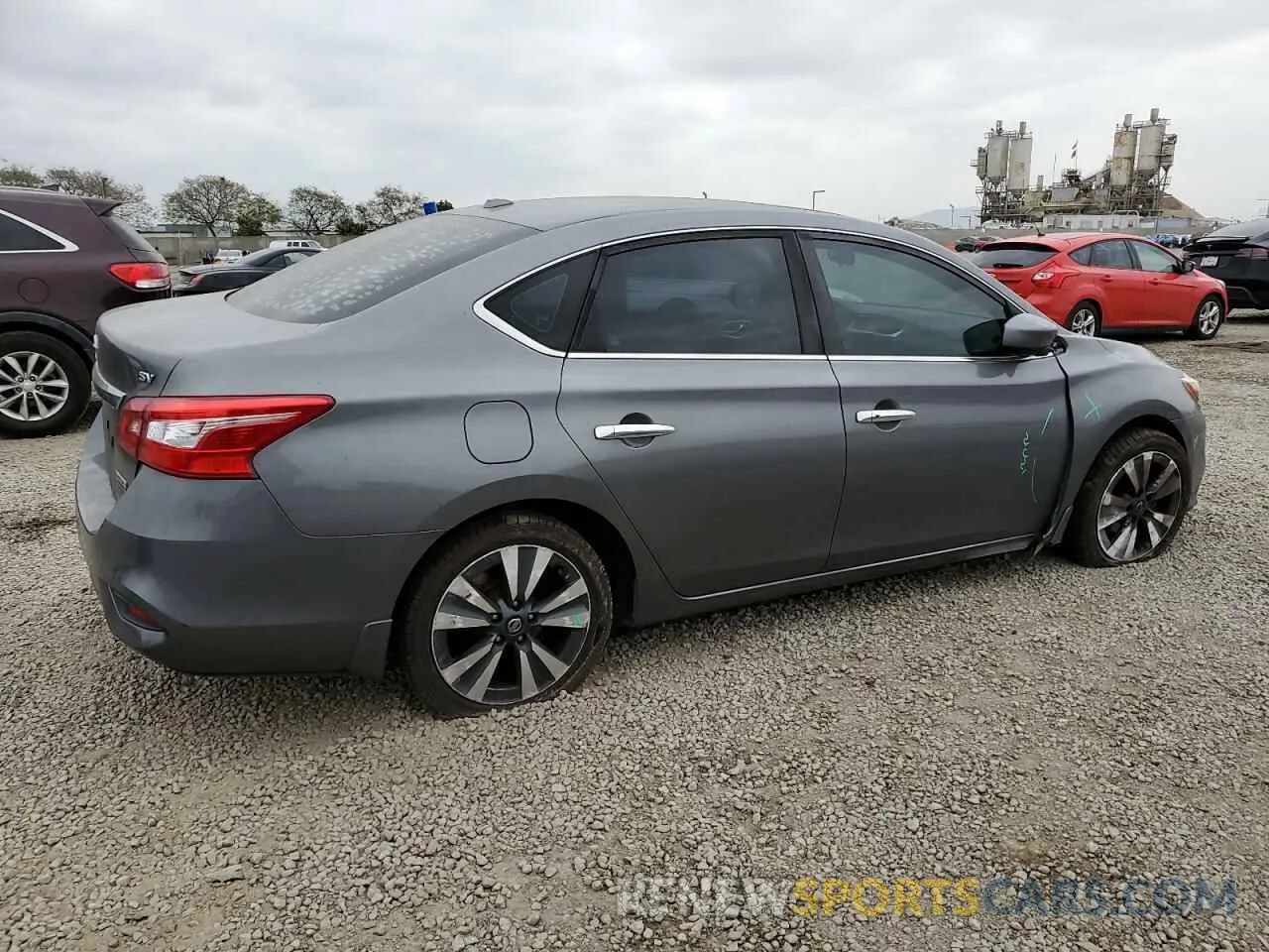 3 Photograph of a damaged car 3N1AB7AP2KY204362 NISSAN SENTRA 2019