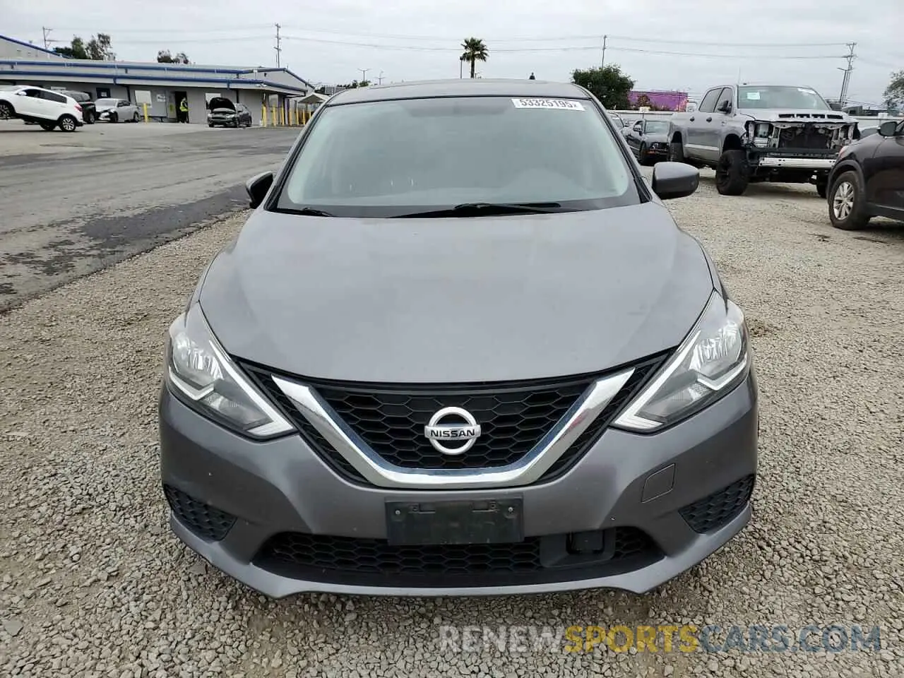 5 Photograph of a damaged car 3N1AB7AP2KY204362 NISSAN SENTRA 2019
