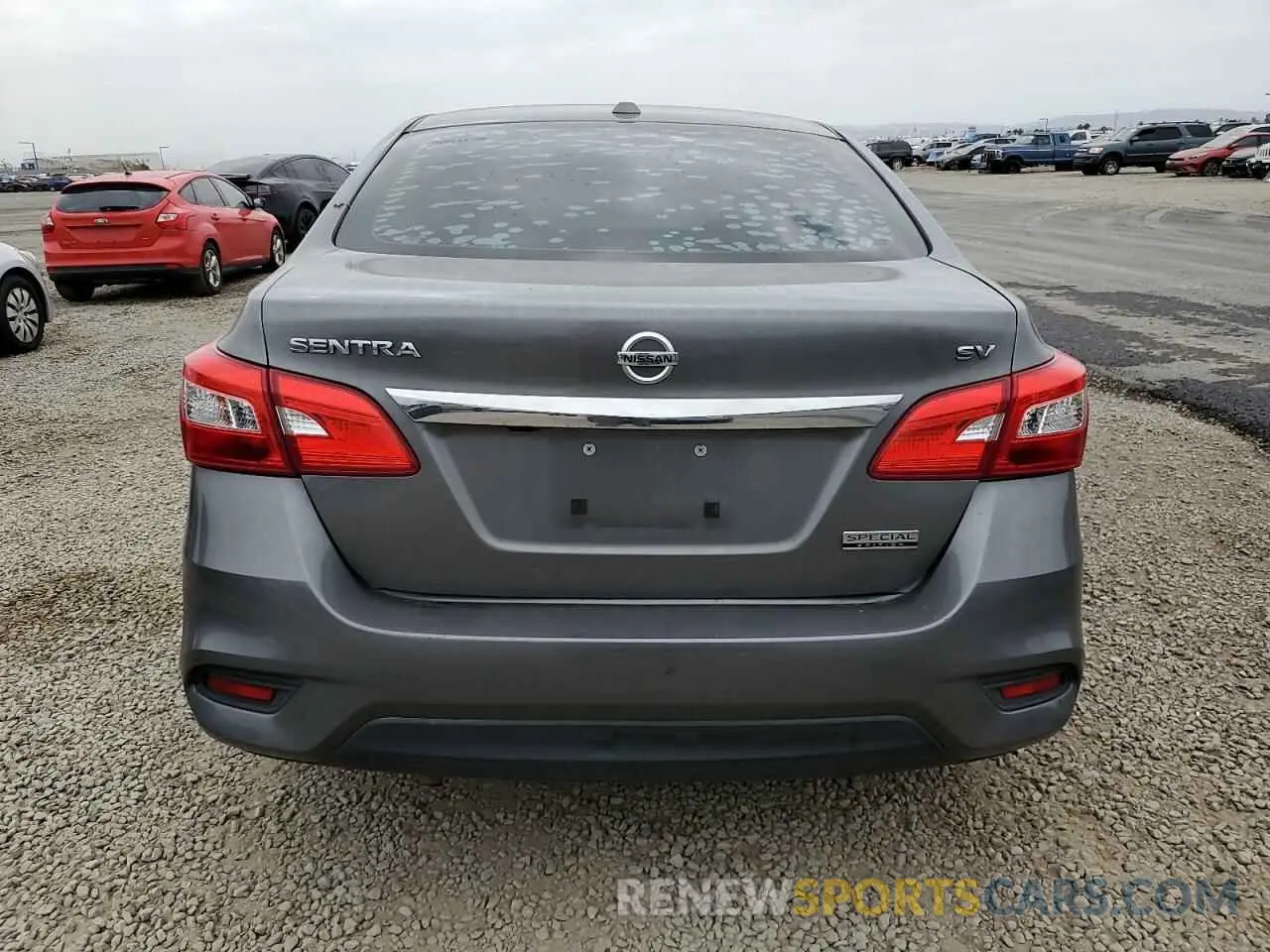 6 Photograph of a damaged car 3N1AB7AP2KY204362 NISSAN SENTRA 2019