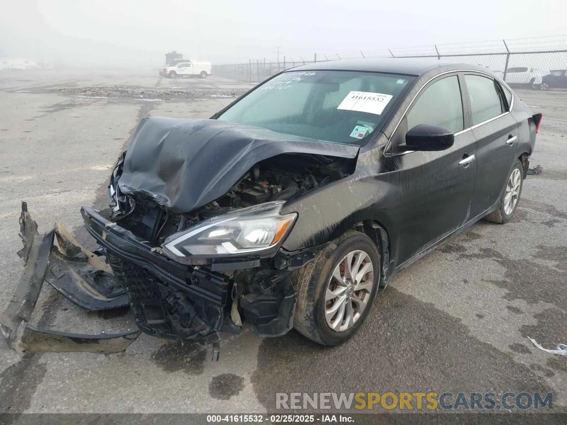 2 Photograph of a damaged car 3N1AB7AP2KY204765 NISSAN SENTRA 2019