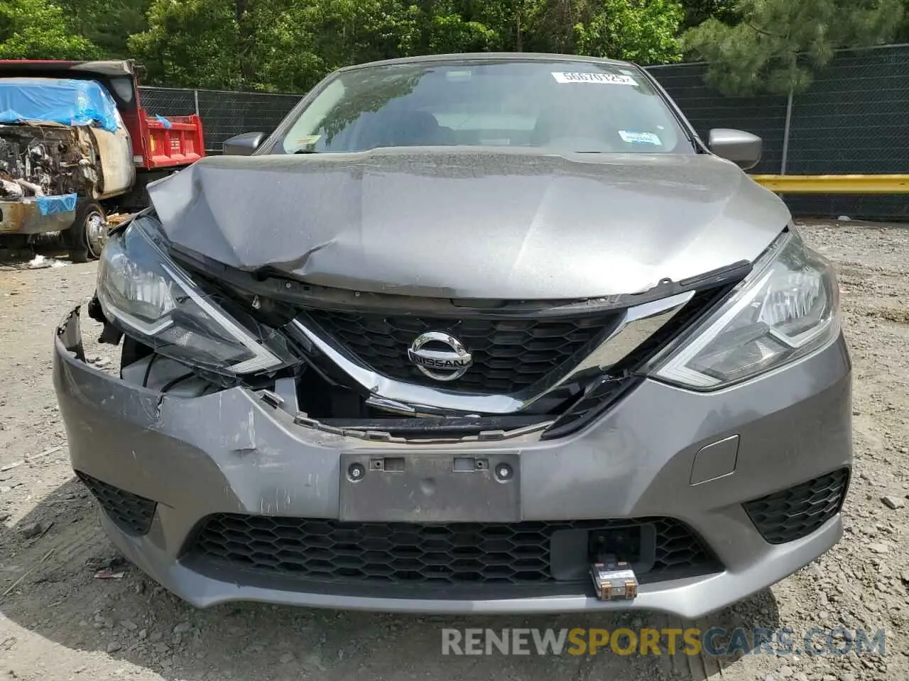 5 Photograph of a damaged car 3N1AB7AP2KY206063 NISSAN SENTRA 2019