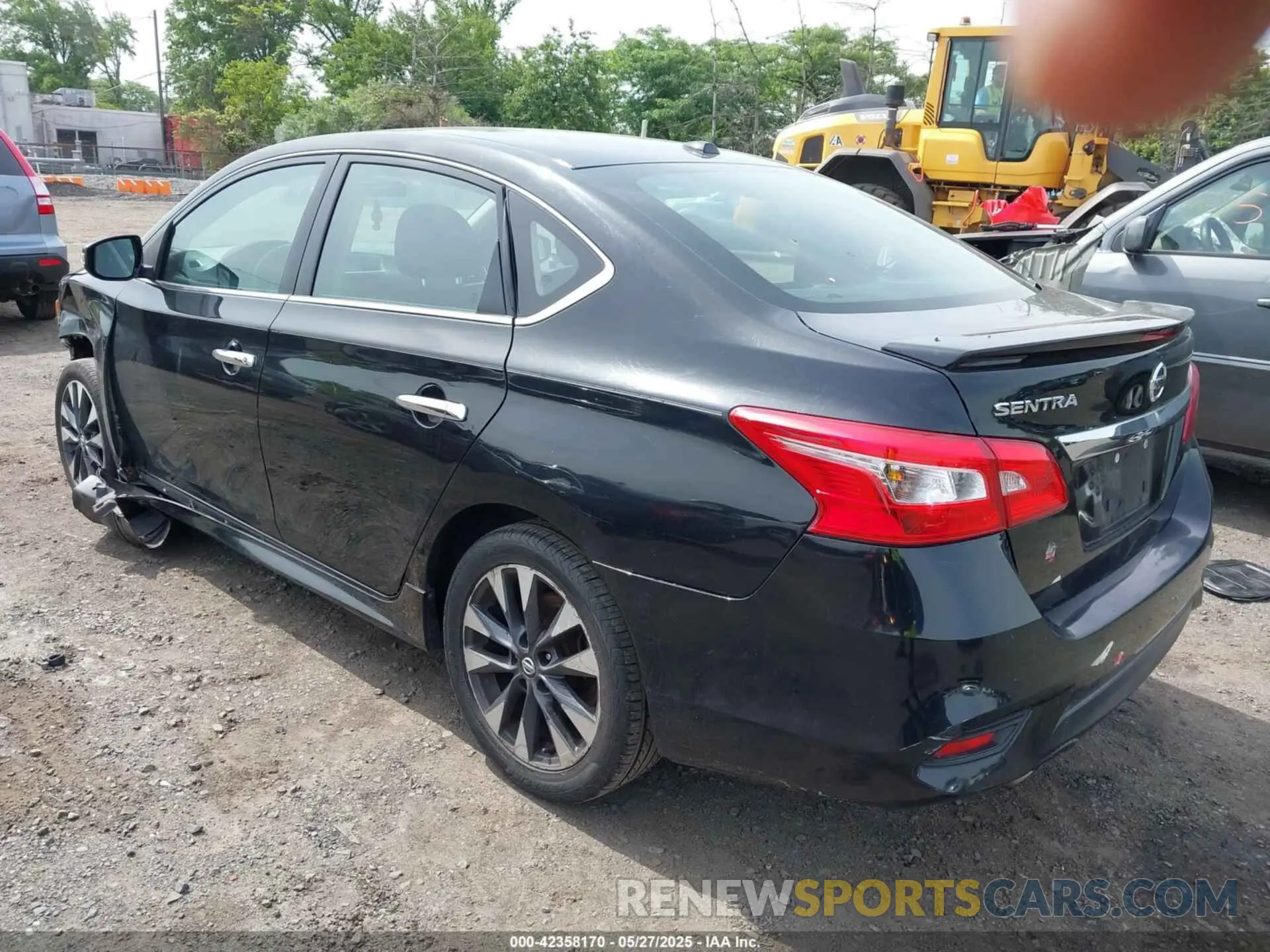 3 Photograph of a damaged car 3N1AB7AP2KY211327 NISSAN SENTRA 2019