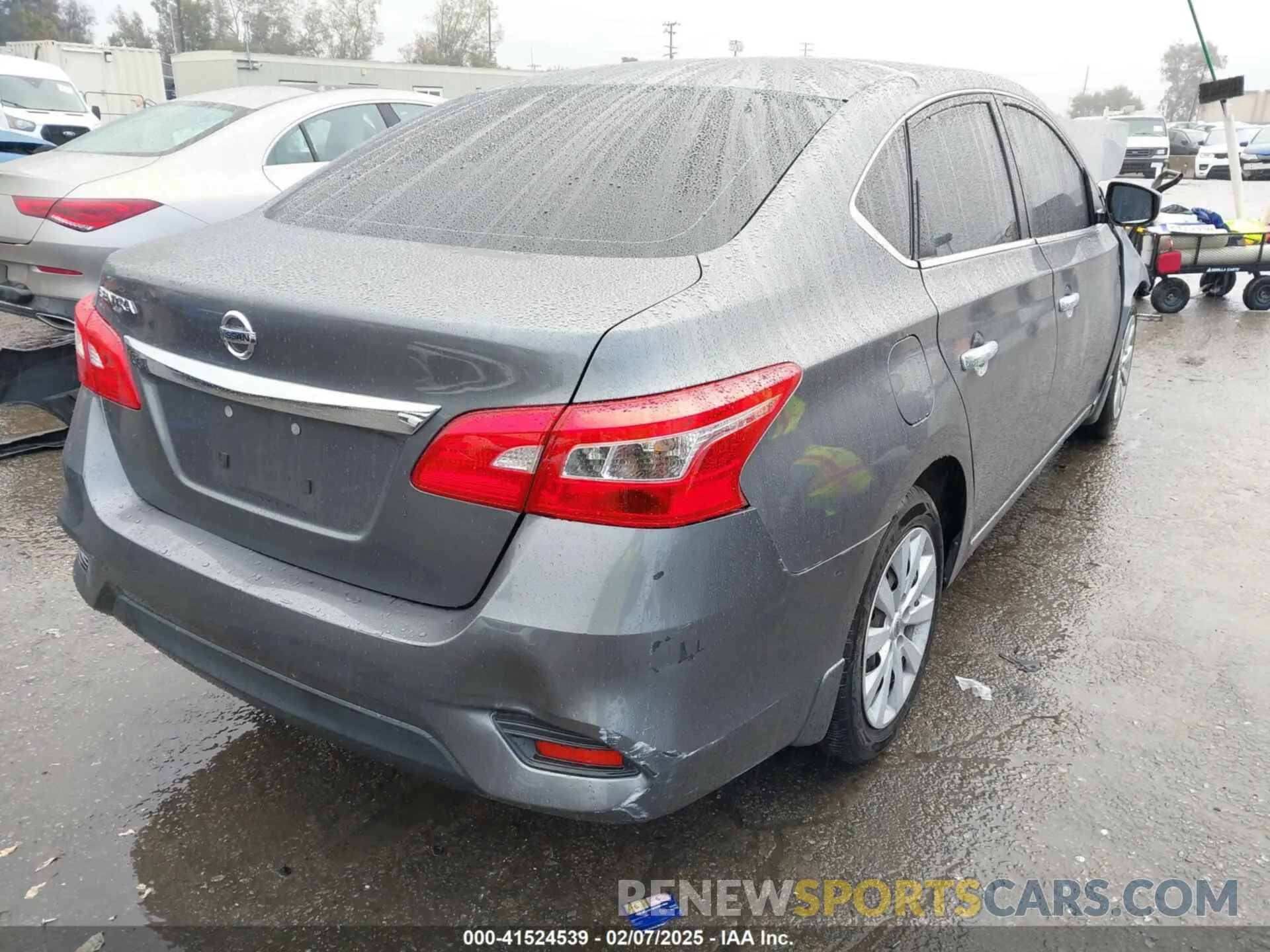 4 Photograph of a damaged car 3N1AB7AP2KY227513 NISSAN SENTRA 2019