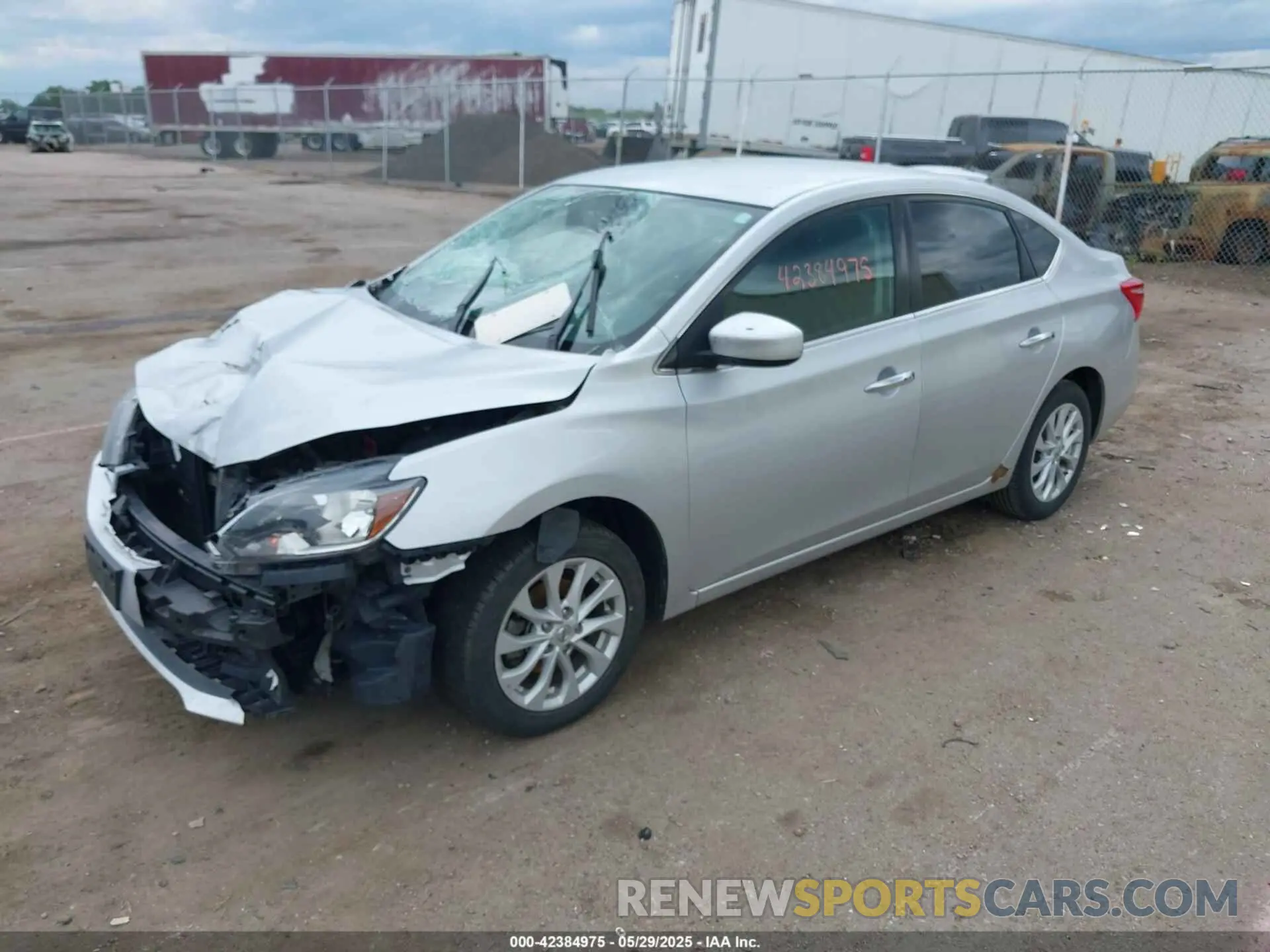 2 Photograph of a damaged car 3N1AB7AP2KY228998 NISSAN SENTRA 2019