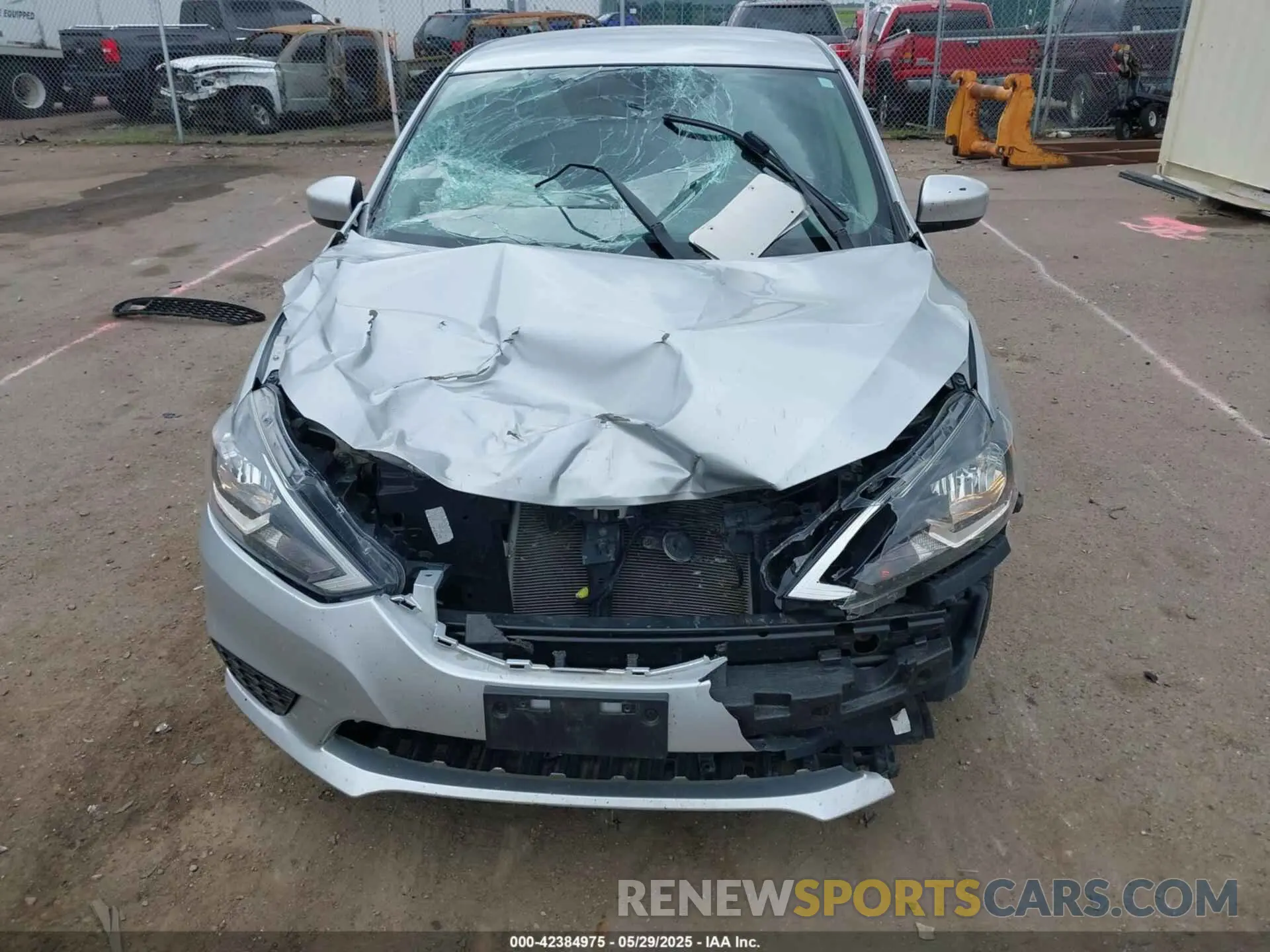 6 Photograph of a damaged car 3N1AB7AP2KY228998 NISSAN SENTRA 2019