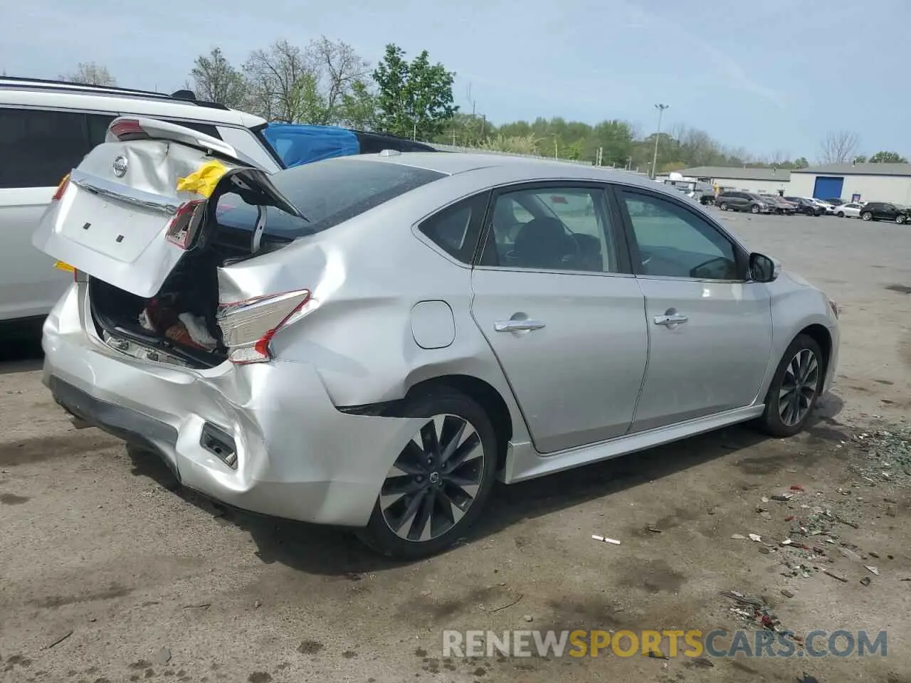 3 Photograph of a damaged car 3N1AB7AP2KY231335 NISSAN SENTRA 2019