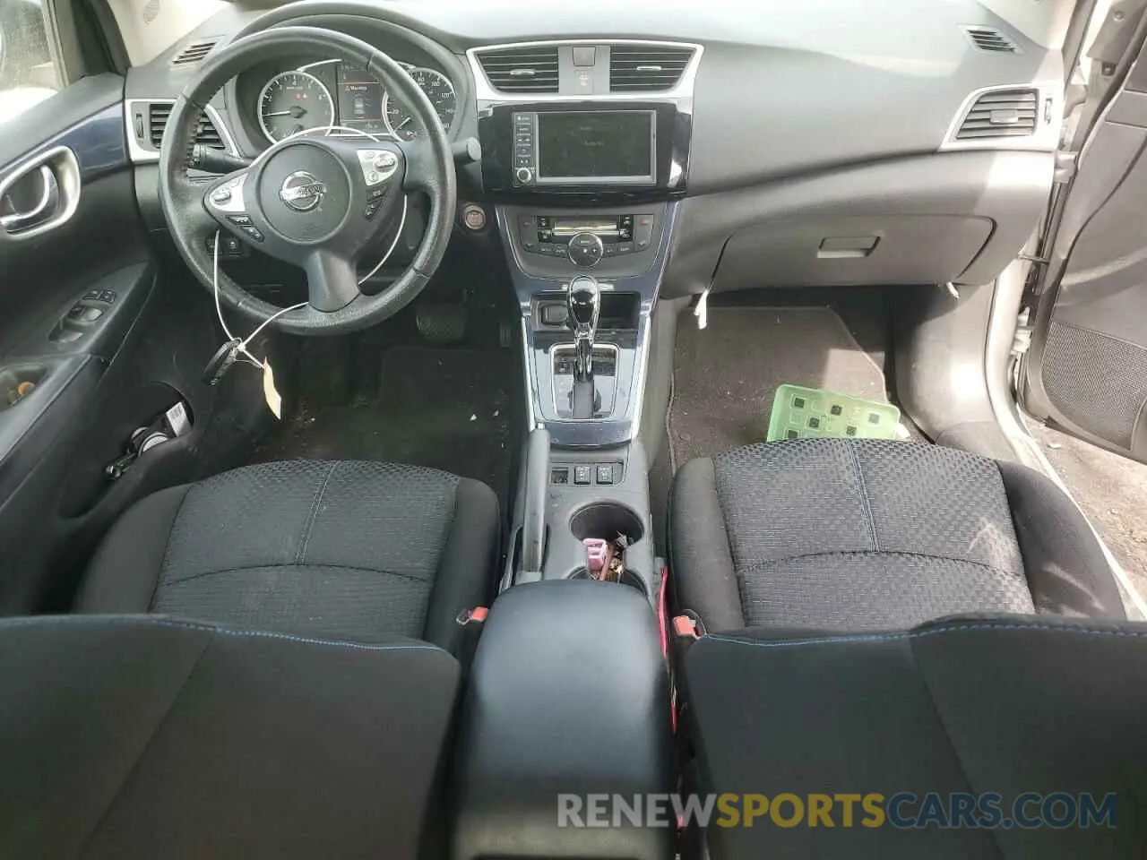 8 Photograph of a damaged car 3N1AB7AP2KY231335 NISSAN SENTRA 2019