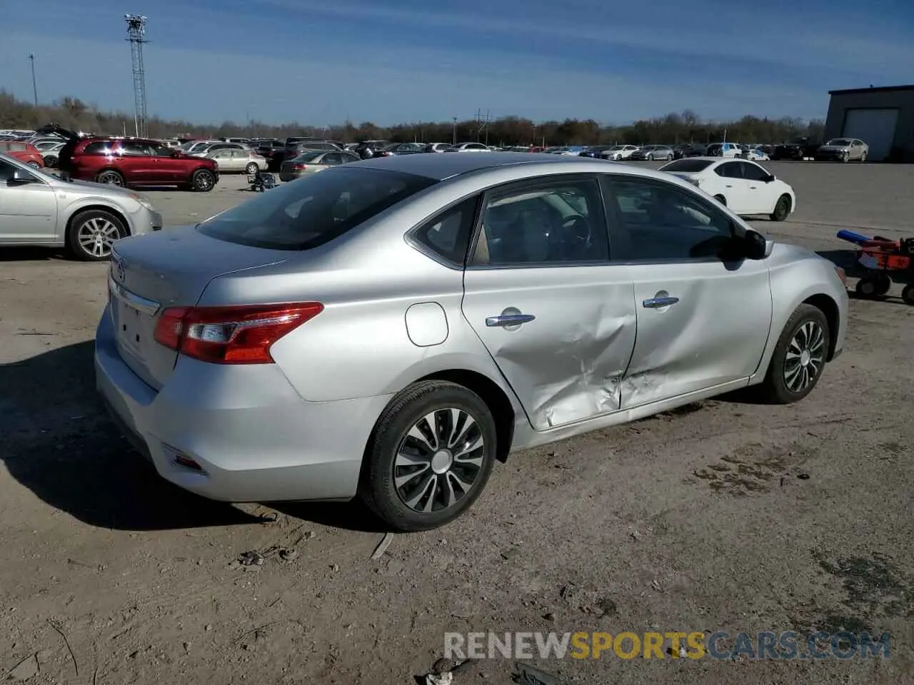 3 Photograph of a damaged car 3N1AB7AP2KY231786 NISSAN SENTRA 2019