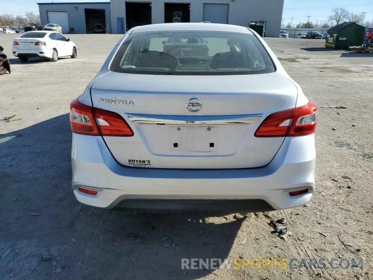 6 Photograph of a damaged car 3N1AB7AP2KY231786 NISSAN SENTRA 2019