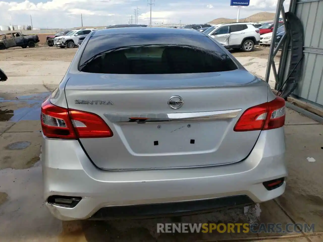 6 Photograph of a damaged car 3N1AB7AP2KY234445 NISSAN SENTRA 2019