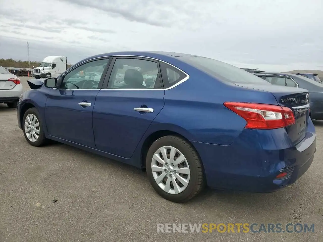 2 Photograph of a damaged car 3N1AB7AP2KY236485 NISSAN SENTRA 2019