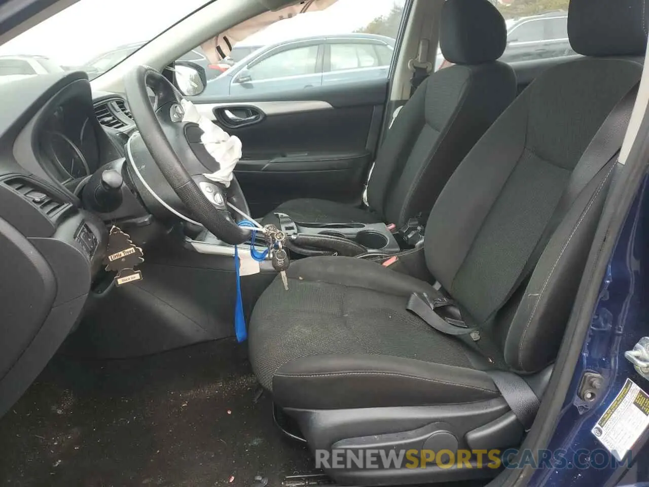 7 Photograph of a damaged car 3N1AB7AP2KY236485 NISSAN SENTRA 2019