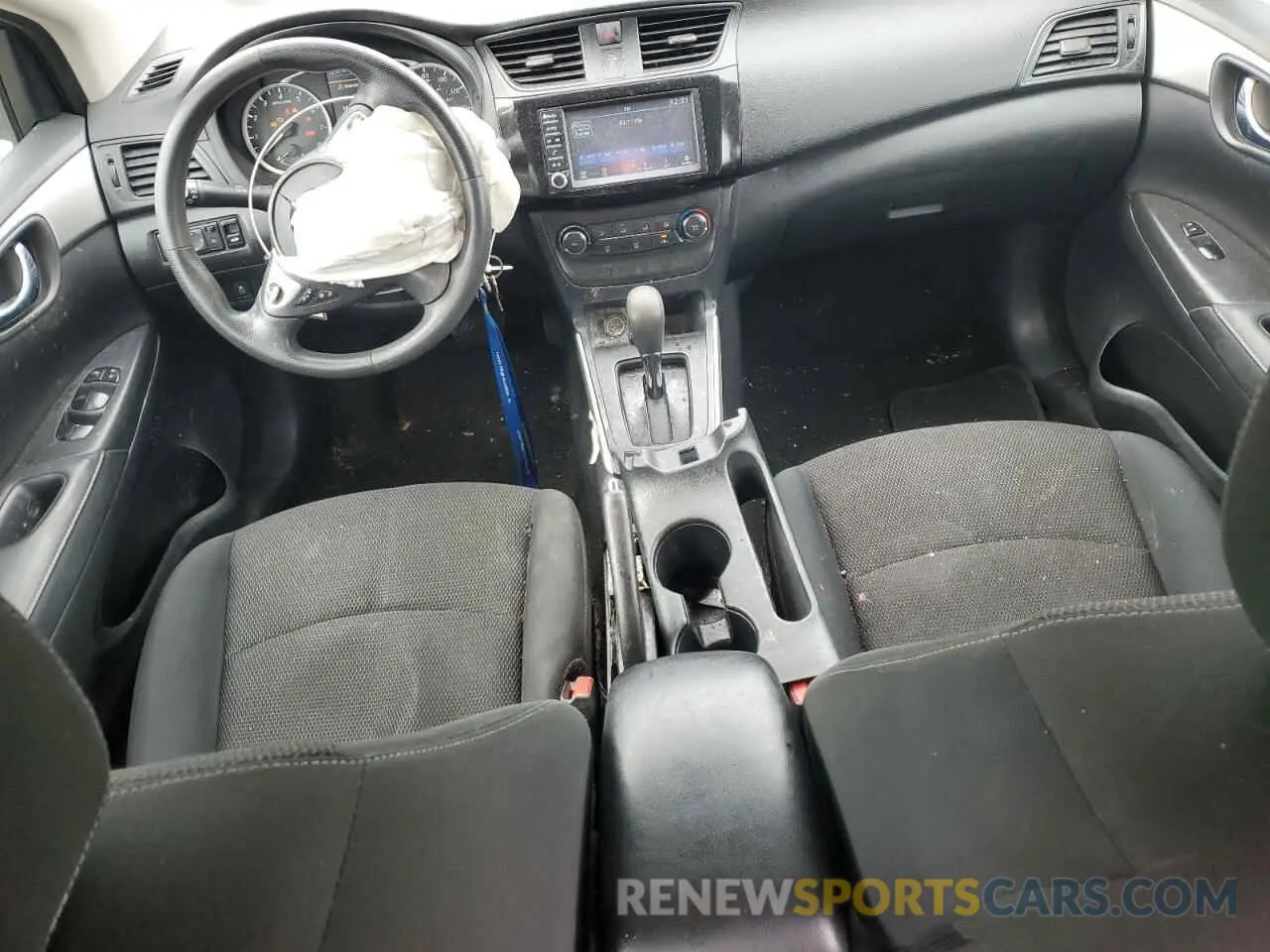 8 Photograph of a damaged car 3N1AB7AP2KY236485 NISSAN SENTRA 2019