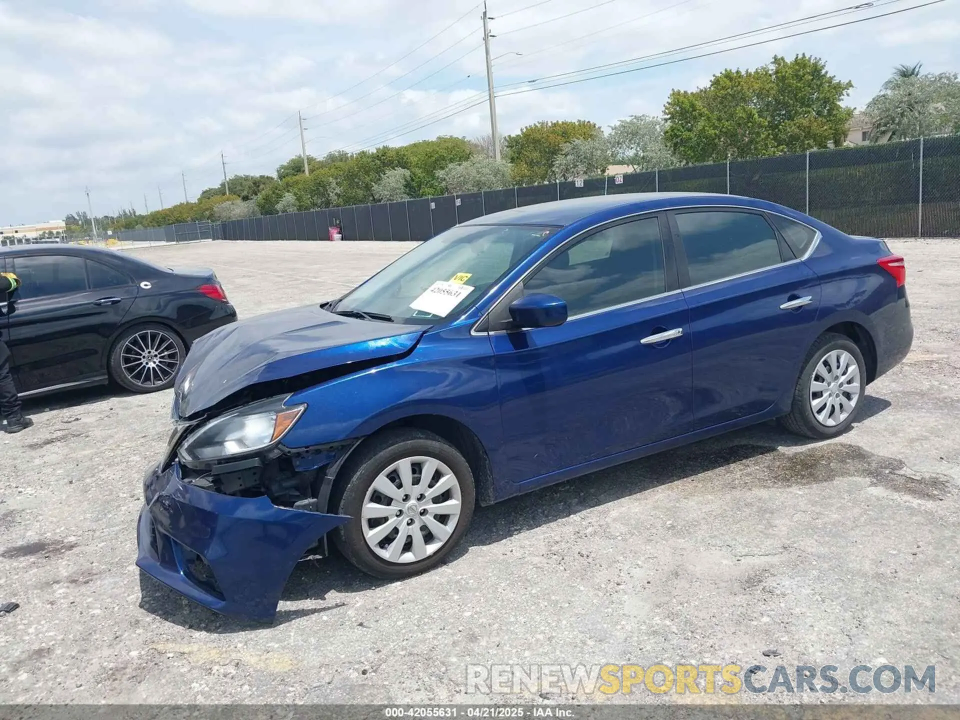 2 Photograph of a damaged car 3N1AB7AP2KY236695 NISSAN SENTRA 2019