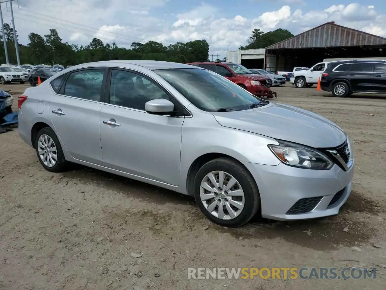 4 Photograph of a damaged car 3N1AB7AP2KY247051 NISSAN SENTRA 2019