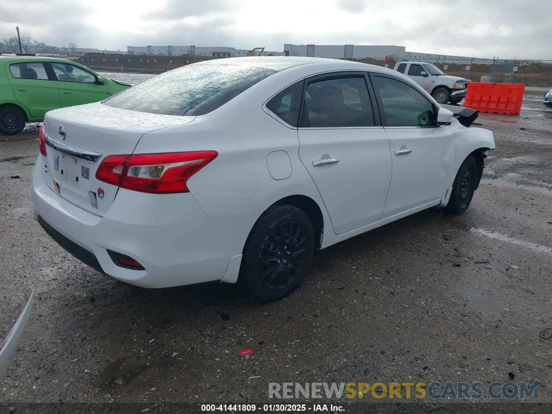 4 Photograph of a damaged car 3N1AB7AP2KY250628 NISSAN SENTRA 2019
