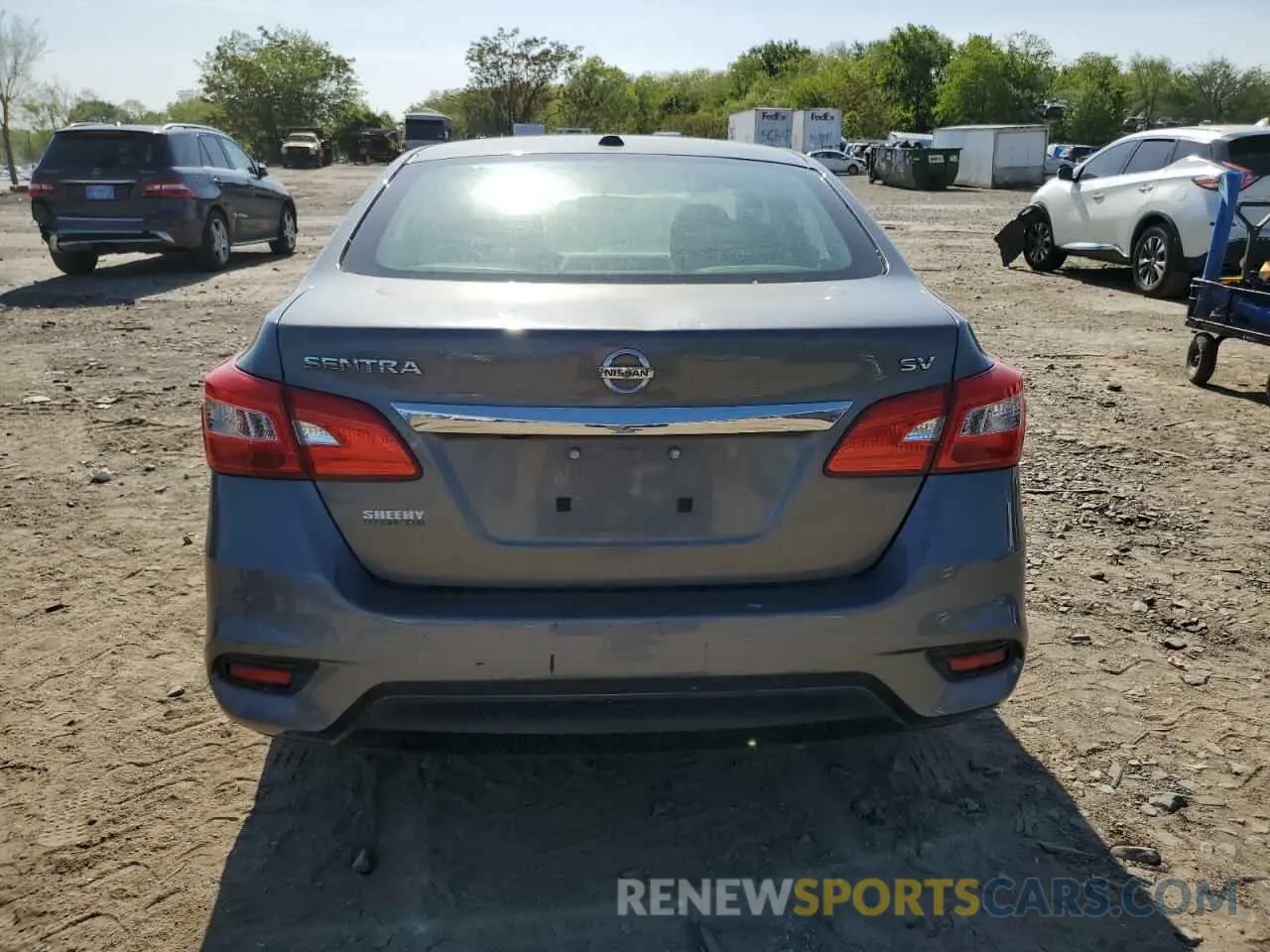 6 Photograph of a damaged car 3N1AB7AP2KY252587 NISSAN SENTRA 2019
