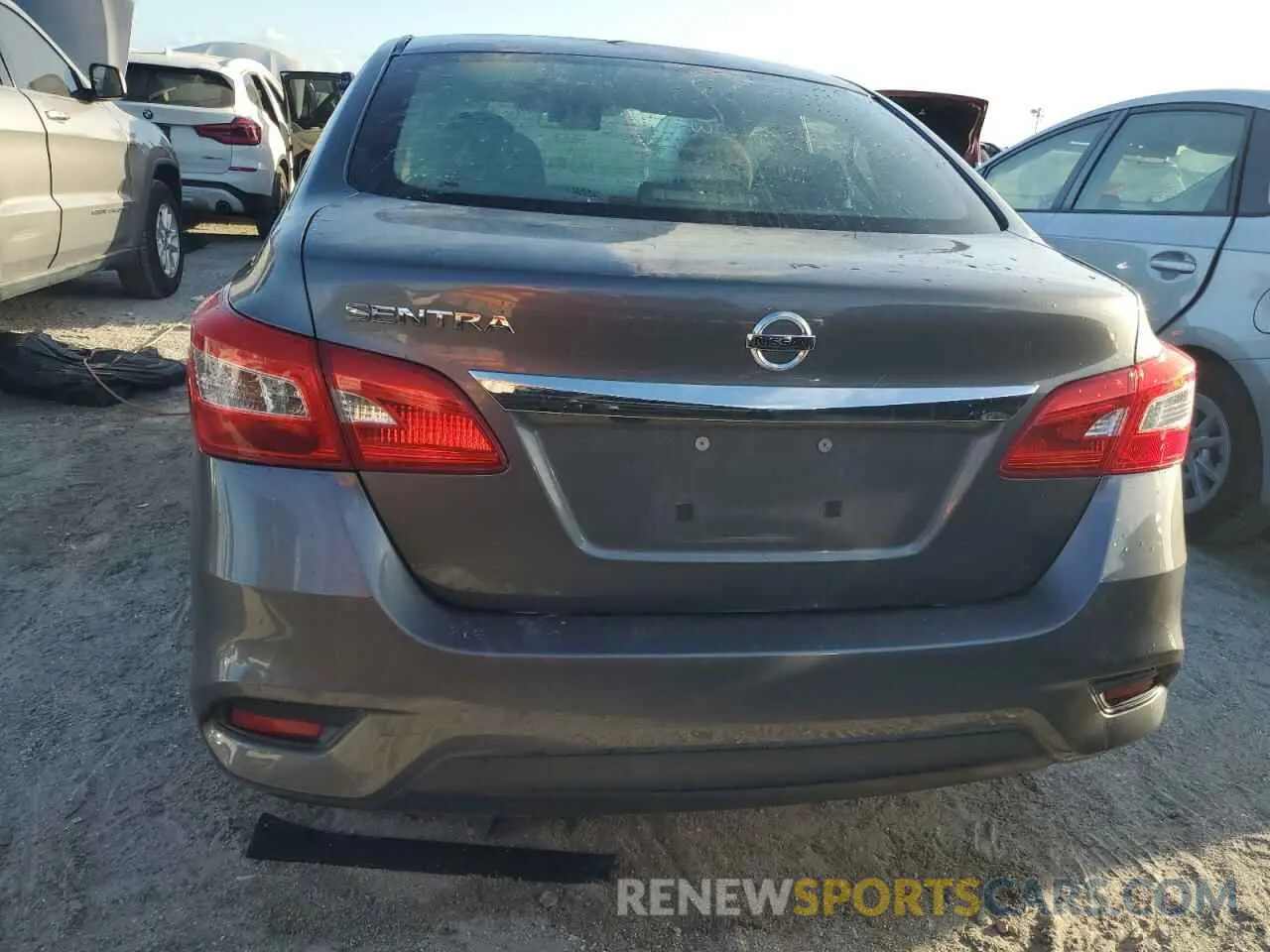 6 Photograph of a damaged car 3N1AB7AP2KY256915 NISSAN SENTRA 2019