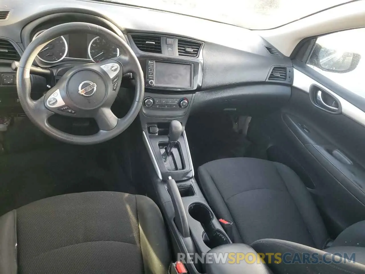 8 Photograph of a damaged car 3N1AB7AP2KY256915 NISSAN SENTRA 2019
