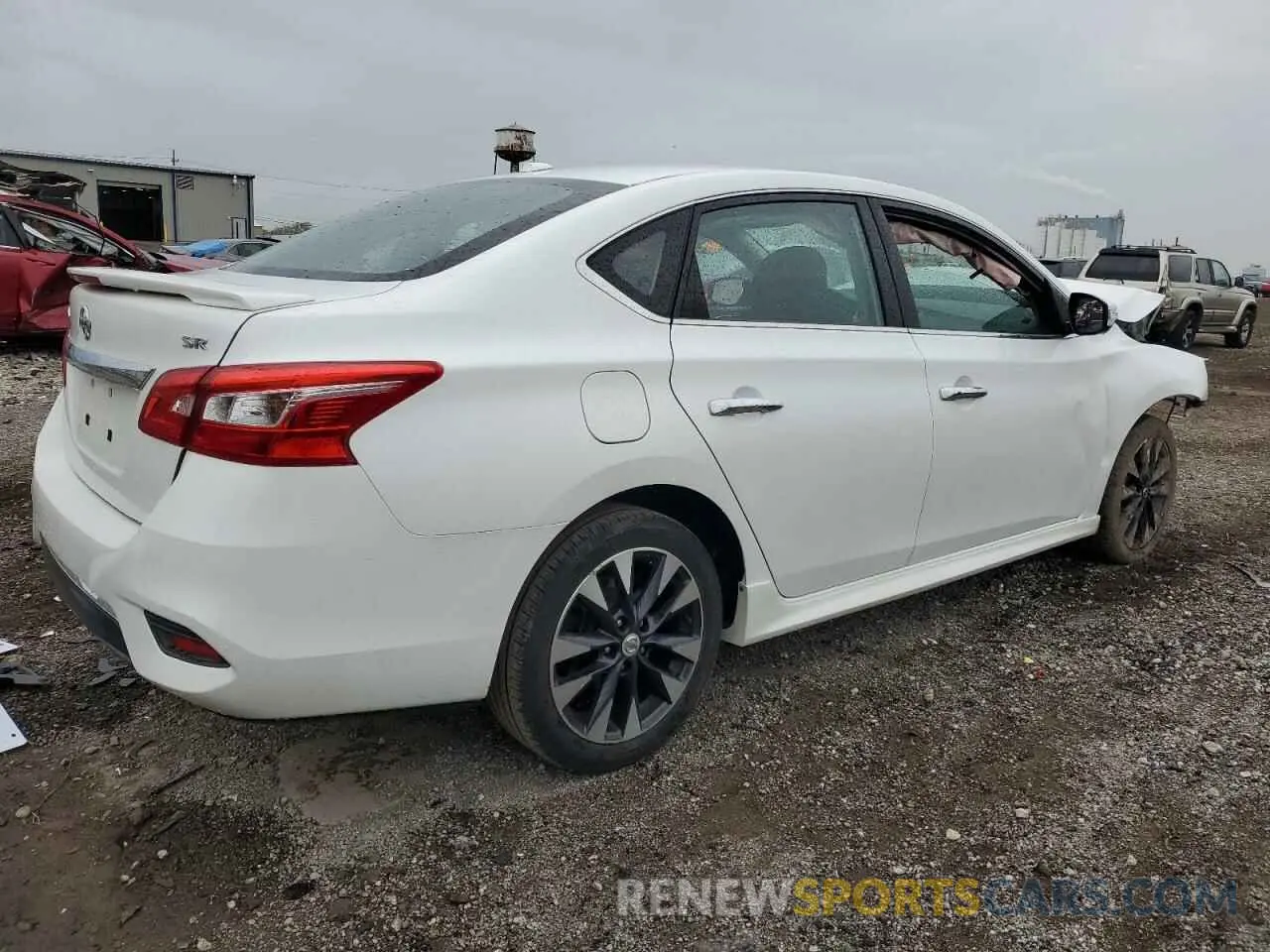 3 Photograph of a damaged car 3N1AB7AP2KY266134 NISSAN SENTRA 2019