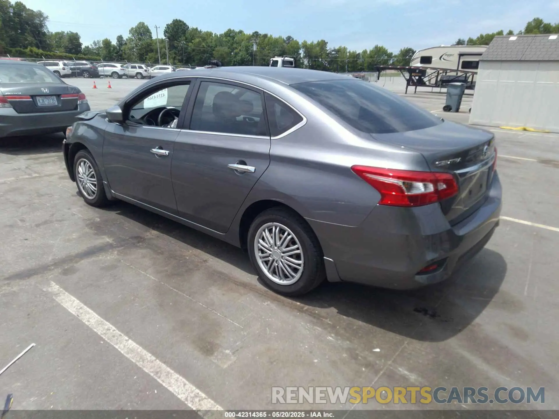 3 Photograph of a damaged car 3N1AB7AP2KY266957 NISSAN SENTRA 2019