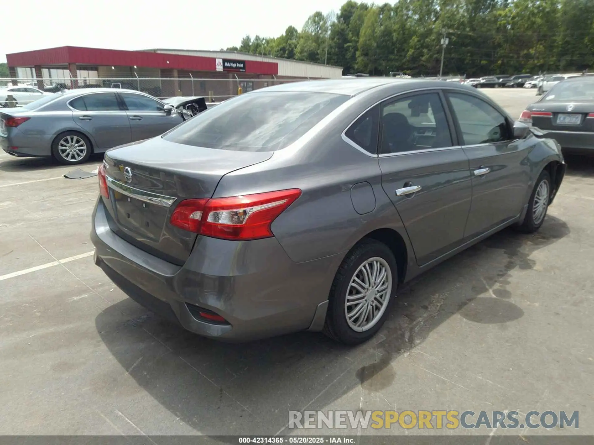 4 Photograph of a damaged car 3N1AB7AP2KY266957 NISSAN SENTRA 2019