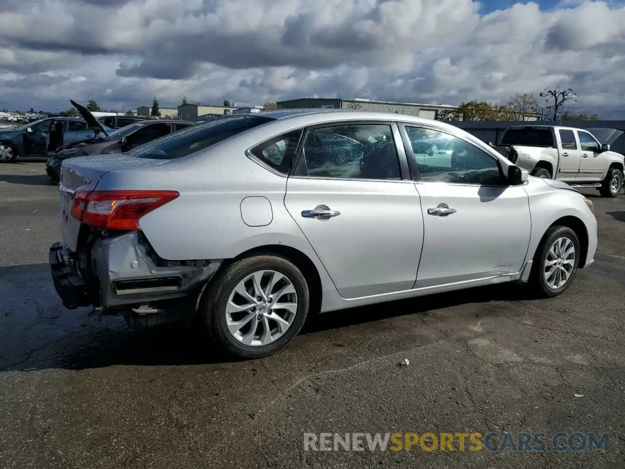 3 Photograph of a damaged car 3N1AB7AP2KY268224 NISSAN SENTRA 2019