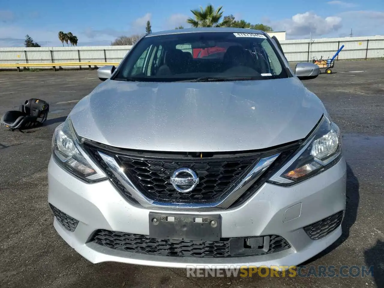 5 Photograph of a damaged car 3N1AB7AP2KY268224 NISSAN SENTRA 2019