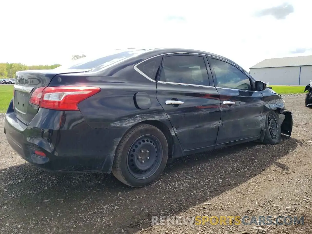 3 Photograph of a damaged car 3N1AB7AP2KY272855 NISSAN SENTRA 2019