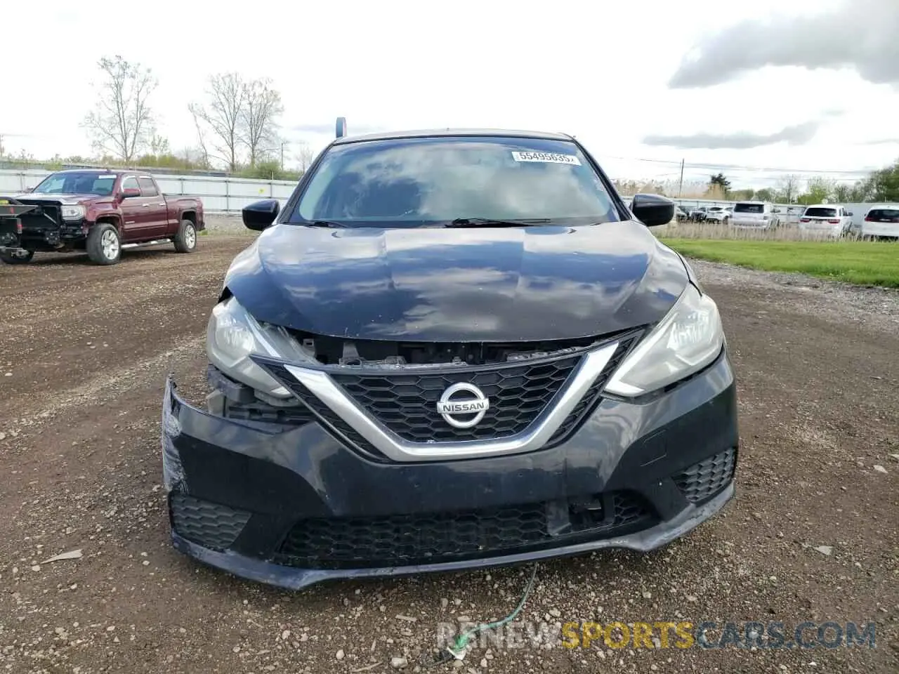 5 Photograph of a damaged car 3N1AB7AP2KY272855 NISSAN SENTRA 2019