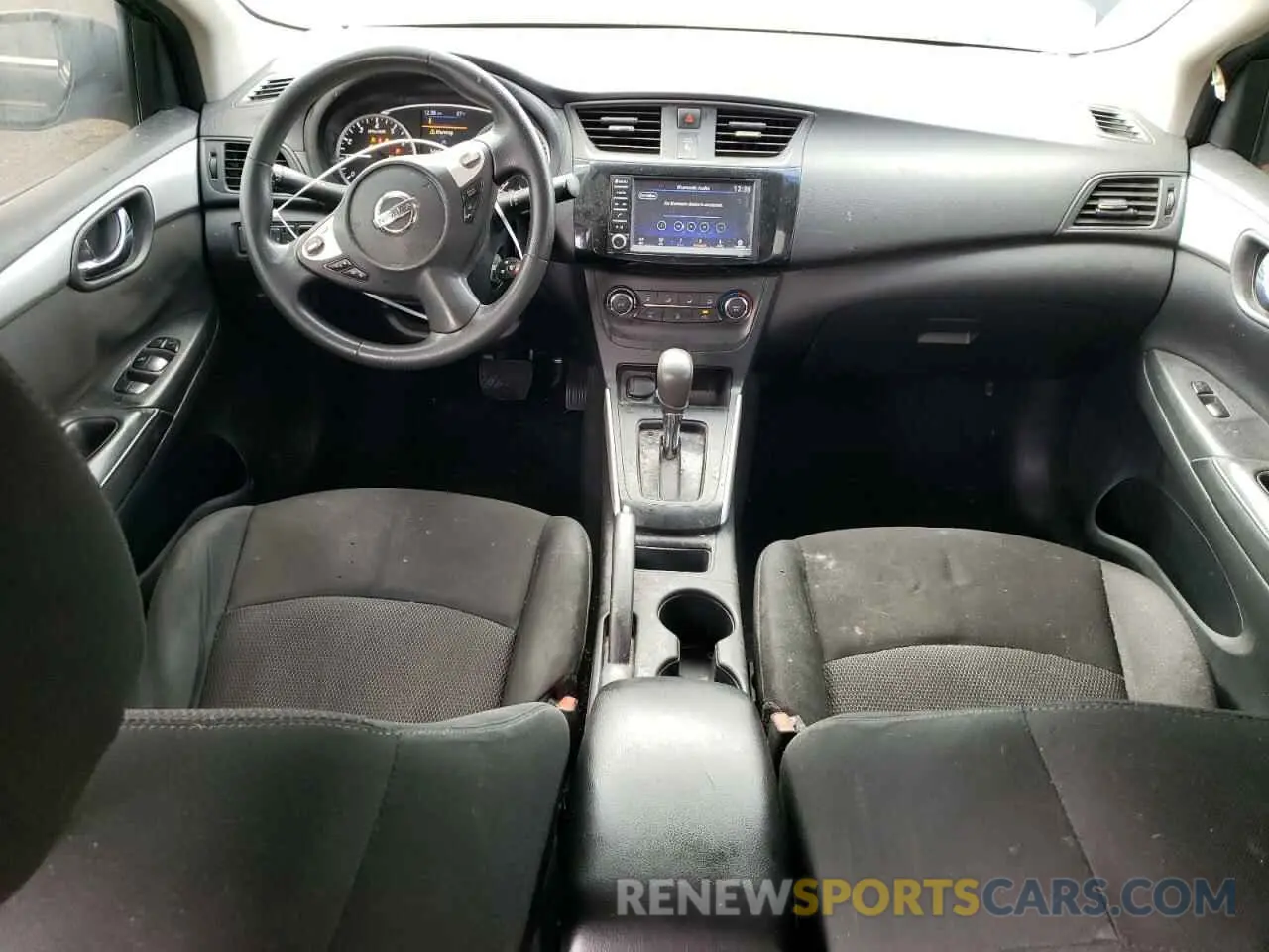 8 Photograph of a damaged car 3N1AB7AP2KY272855 NISSAN SENTRA 2019