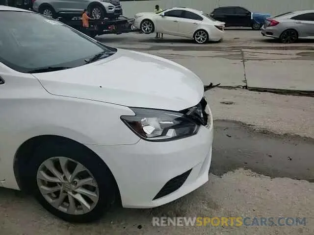 10 Photograph of a damaged car 3N1AB7AP2KY278378 NISSAN SENTRA 2019