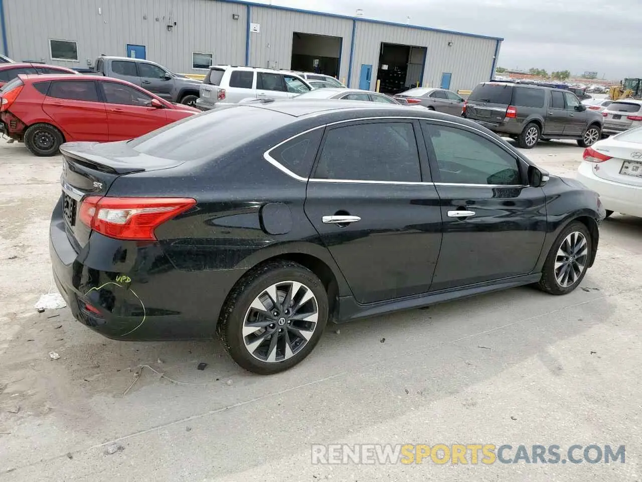3 Photograph of a damaged car 3N1AB7AP2KY303148 NISSAN SENTRA 2019