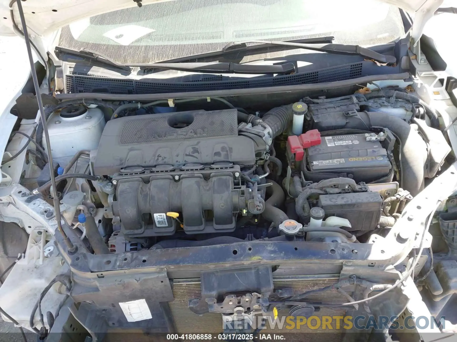 10 Photograph of a damaged car 3N1AB7AP2KY303215 NISSAN SENTRA 2019