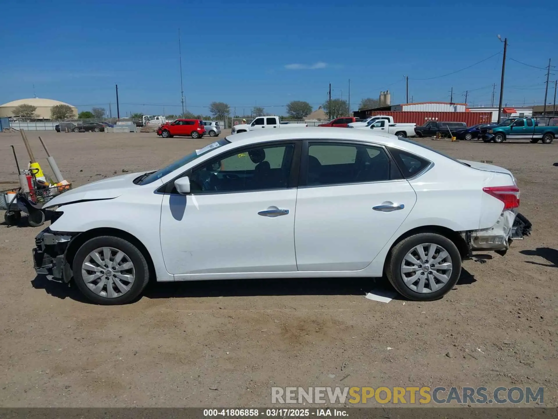 14 Photograph of a damaged car 3N1AB7AP2KY303215 NISSAN SENTRA 2019