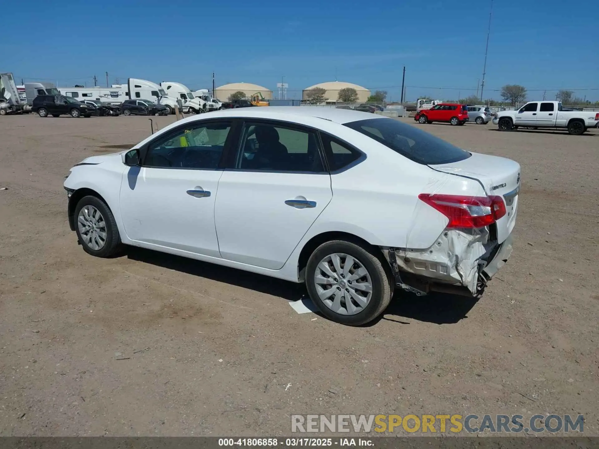 3 Photograph of a damaged car 3N1AB7AP2KY303215 NISSAN SENTRA 2019